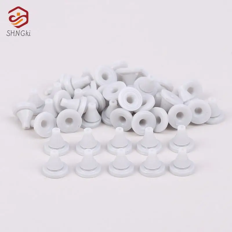 50PCS Shower Head Silicone Sprinkler Head Spout Top Spray Parts Shower Accessories