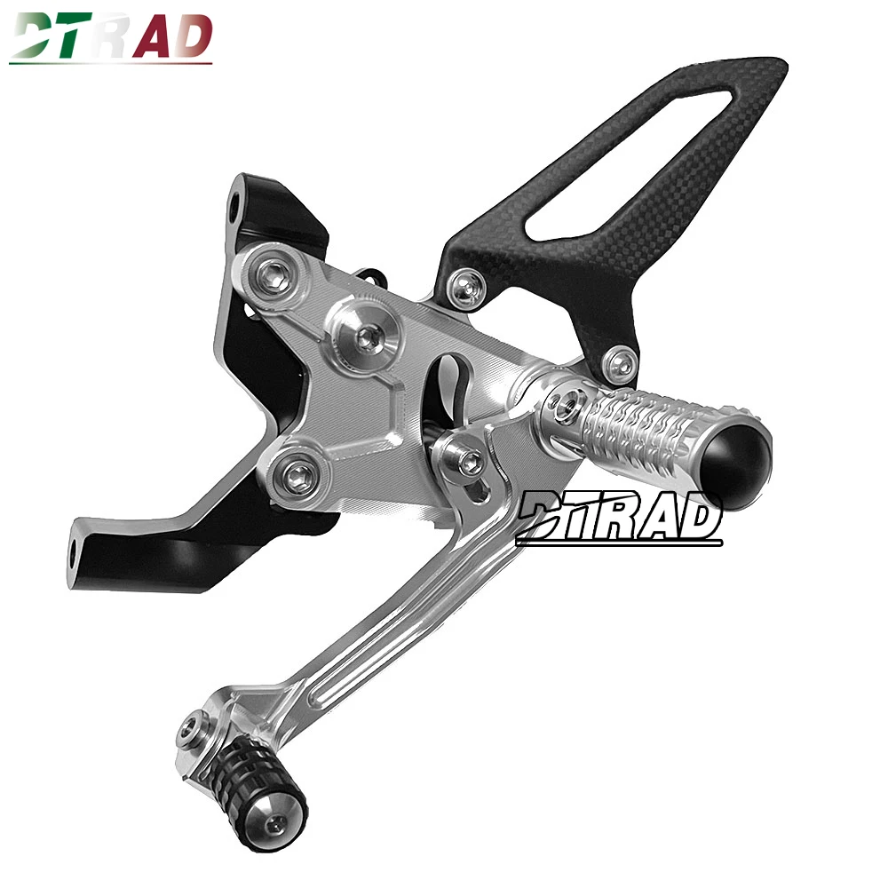 4 Holes Adjustable Rearsets For DUCATI Panigale V2 1199 1299 899 959 Motorcycle Accessories Footrests Foot Rest Pegs Pedals Kits