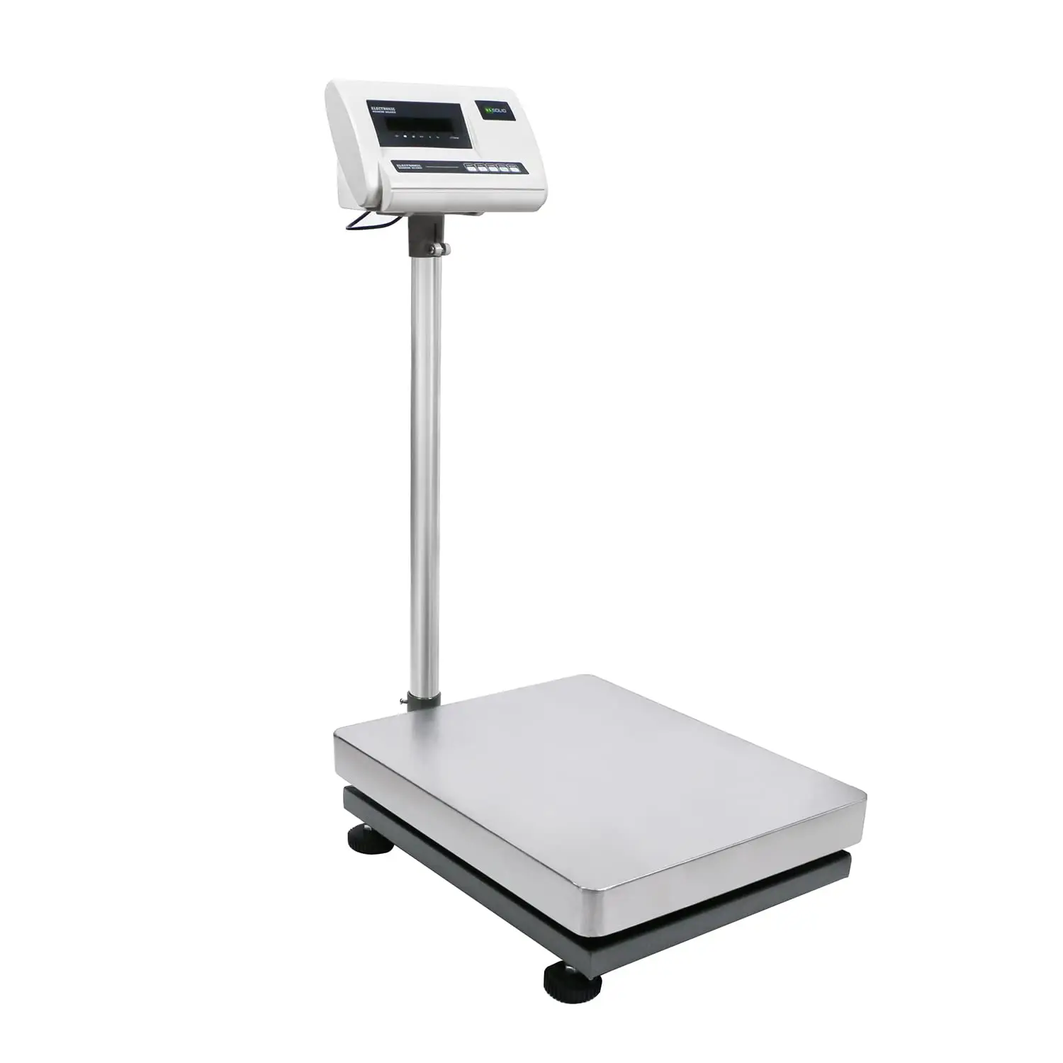 U.S. Solid Bench Scale 350 Lb X 0.02 Lb Stainless Steel Postal Package Shipping Scale Digital Bench Platform Balance With 16” X