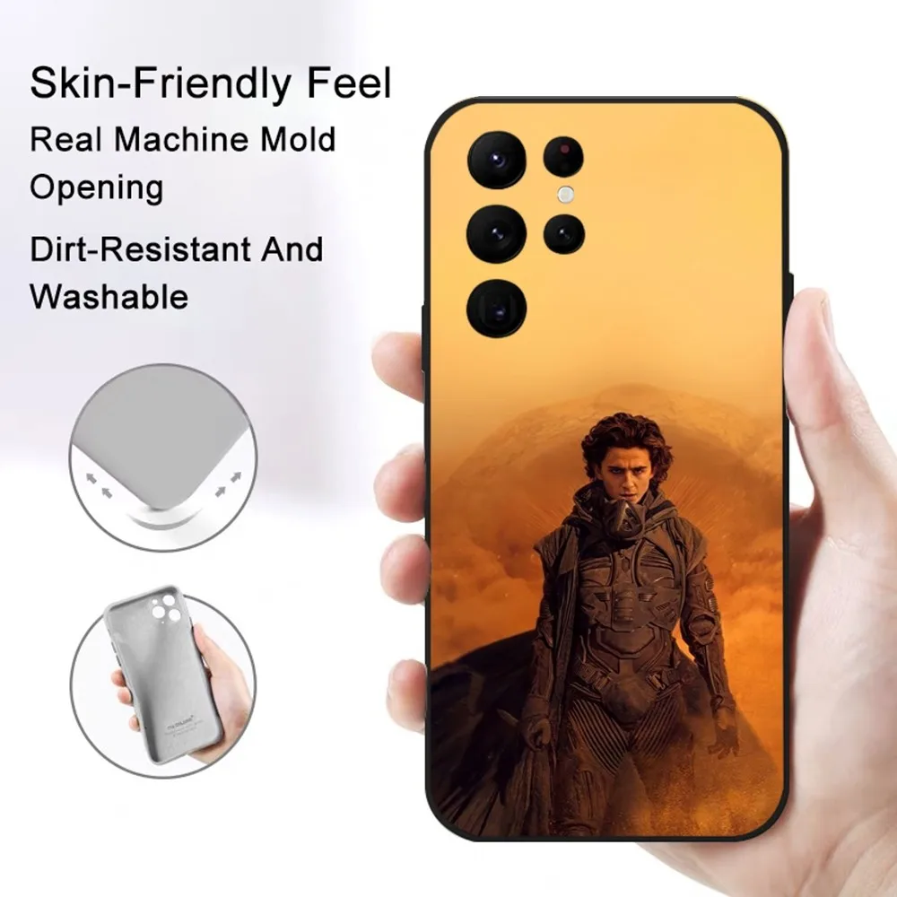 D-DUNE Movie Timothee Chalamet Phone Case Samsung S series s20 s21 s22 s23 s24 FE Plus Ultra TPU Soft to Skin-friendly case