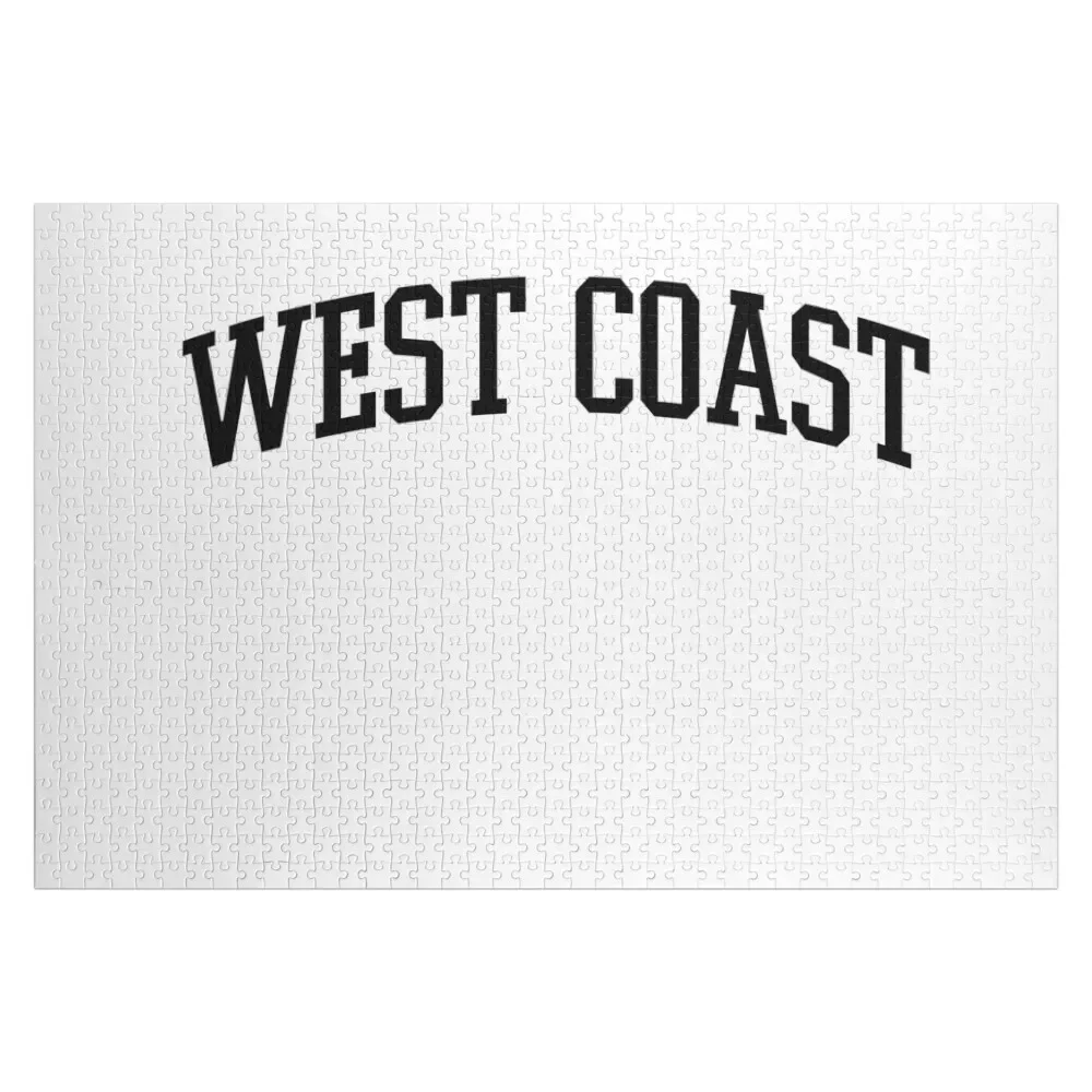 WEST COAST-Puzzle personnalisé pour bébé, jouet, cadeaux