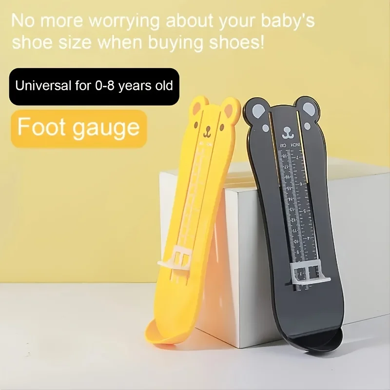 Foot Measurement Device for Kids Foot Length Measure Gauge Shoe Sizer Measuring for Infants Toddler Shoes Size Measuring Ruler