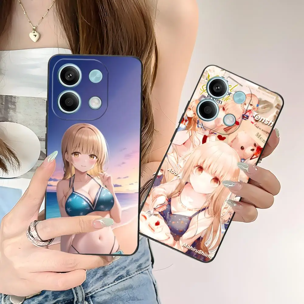 

Чехол для мобильного телефона Angel Mahiru Shina для POCO M6 M5 M4 M3 X7 X6 X5 X4 X3 F6 F5 F4 Pro GT 5G с цветной печатью, защитный красивый