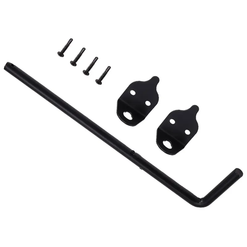 

【LAST CHANCE】Heavy Duty для деревянных заборов, металлические ворота, двери, 12 дюймов, тростниковый болт, пробка для ворот, защелка, 1 шт.