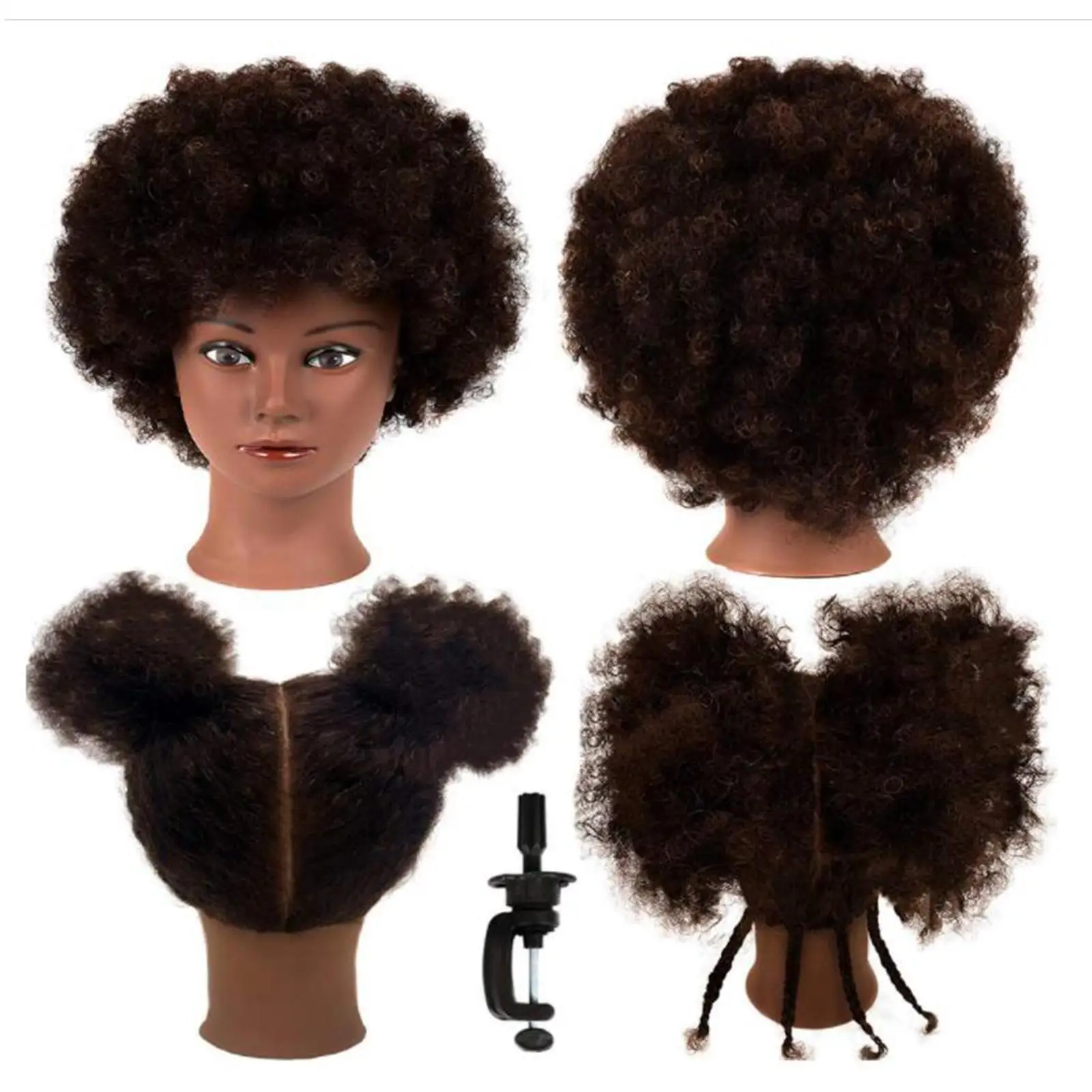 

Afro Mannequin Heads Headdoll Mannequin Head For Practice Styling Braiding With Fixed bracket