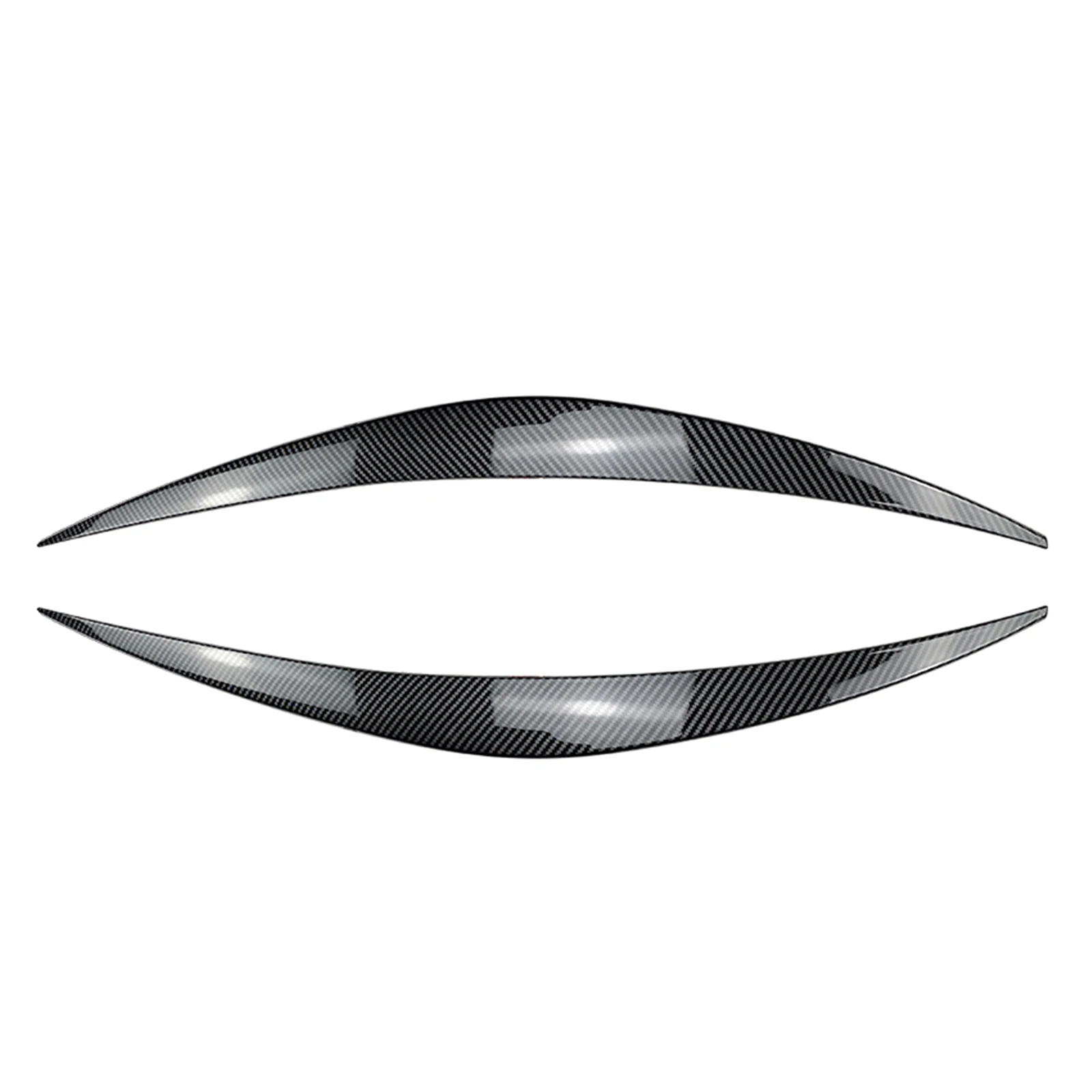 Headlight Eyebrow Trim Front Head Lamp Cover Sticker Headlamp Eyelid For Hyundai I30N MK3 Hatchback 2017-2020