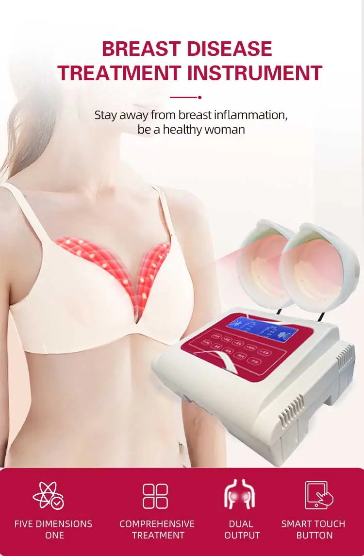 Mastopathy Treatment Apparatus Breast Therapy Machine Efficient Safe And Painless For Breast Benign Disease