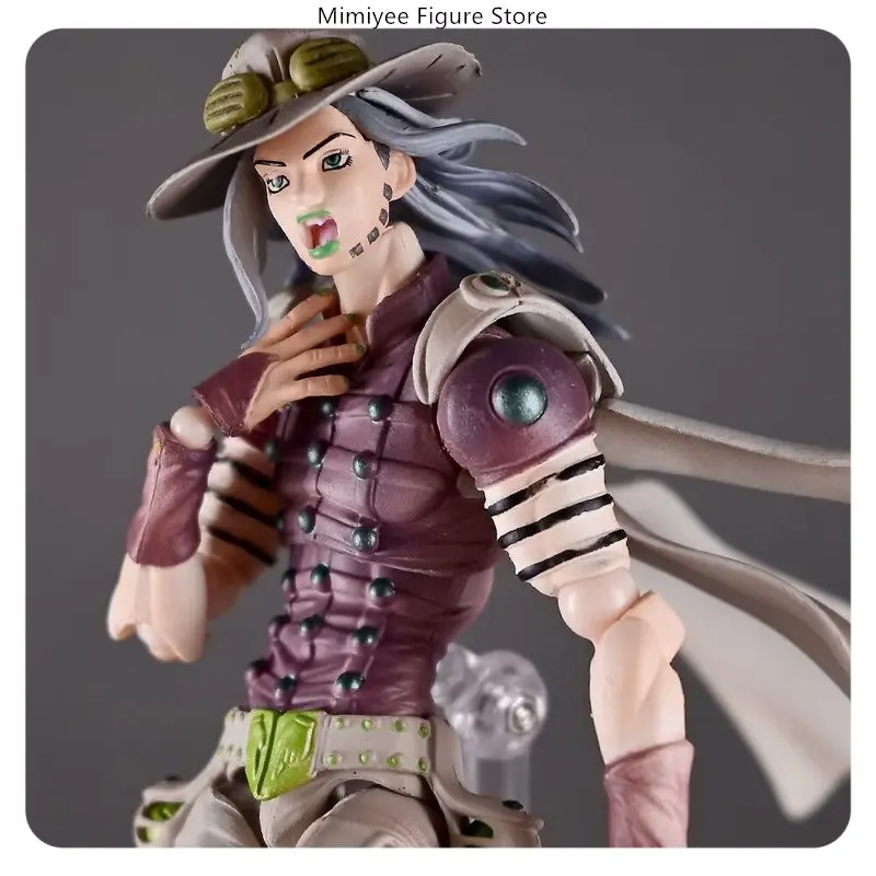 17 سنتيمتر جوجو مغامرة غريبة الصلب الكرة تشغيل يوليوس قيصر Zeppeli عمل تمثال مفصل نموذج لجسم تحصيل هدية