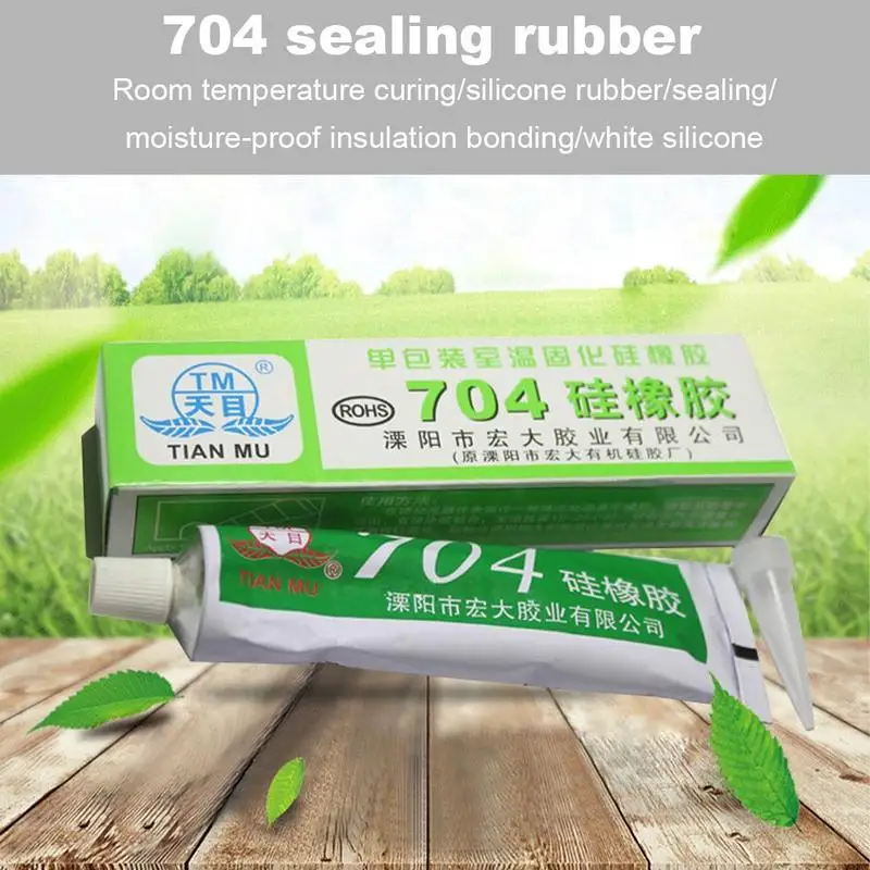 45g 704 Silicone Rubber Insulated Sealed Environmentally Friendly High-Temperature Resistant Waterproof Sealed Silicone Rubber