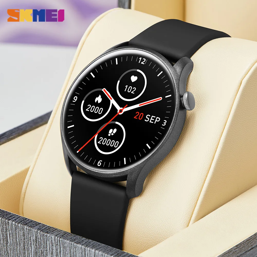SKMEI Sport Full Touch Screen Smart Watch per uomo Fitness tracker Smartwatch IP67 orologio Bluetooth impermeabile per Android ios
