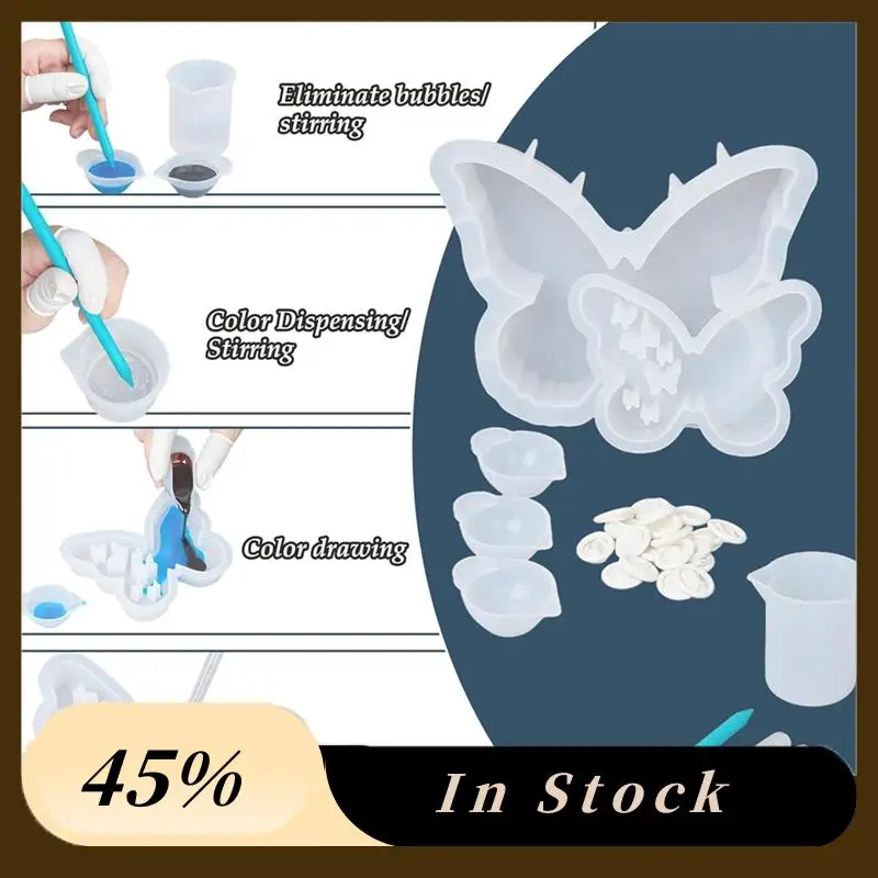 

A78K новая силиконовая форма из смолы с инструментами DIY ювелирное ремесло литейная форма для свадебного букета образец книжная полка украшение дома