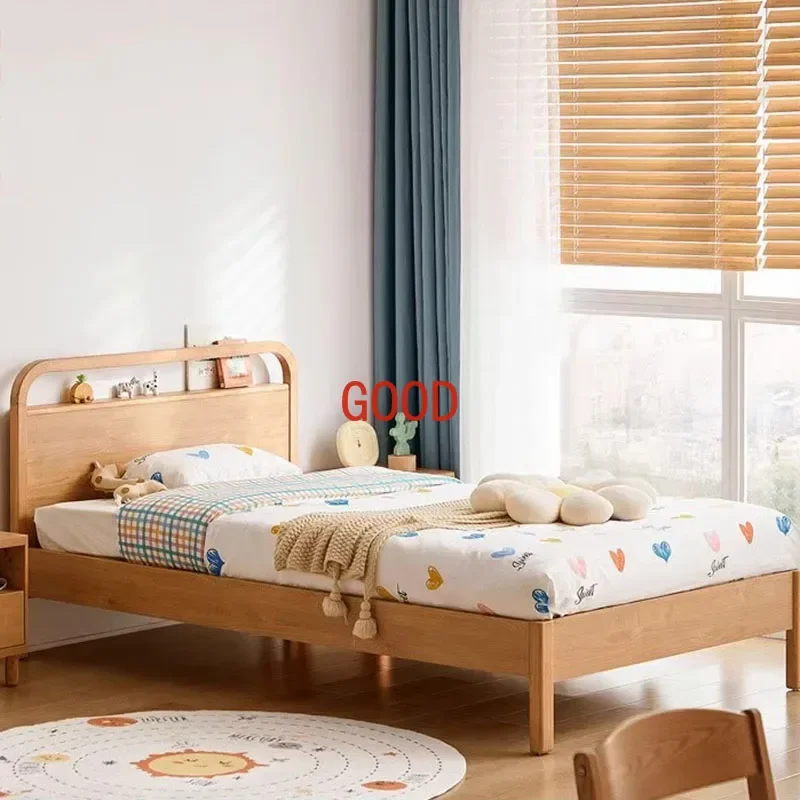 Modern Children Bed Double Aesthetic Luxury Headboard Bed Double Nordic Somieres Y Marcos De Cama Bedroom Sets Furniture