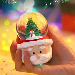 Faux Crystal Ball Snowman Anti Fade Decorate Desk Realistic Looking Christmas Snow Globe Christmas Snow Globe for Christmas