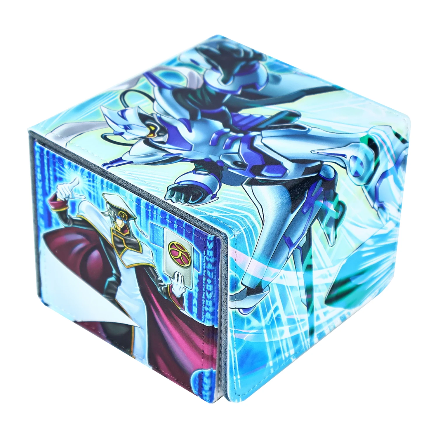 

Diy Self Made Yu-Gi-Oh! Archfiend Card Storage Box Ygo Archfiend Leather Collection Card Protection Box Anime Card Gift Toy