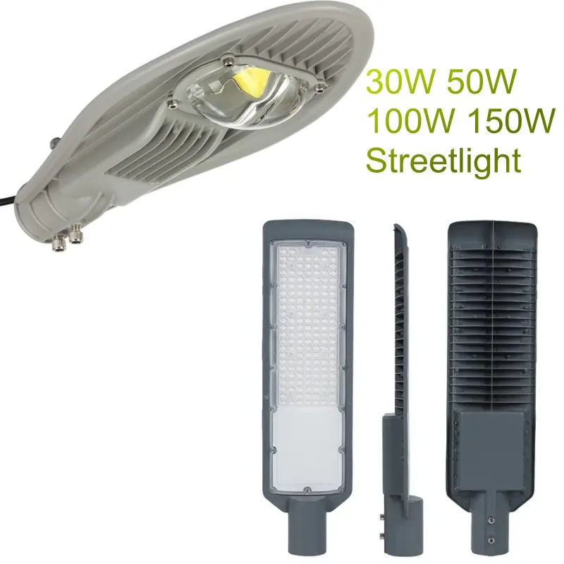 

150W Led Street Lamp 120V Waterproof Outdoor Lighting 30W 50W 100W Led Street Lights 220V for Garden Decor Light Road Lighting