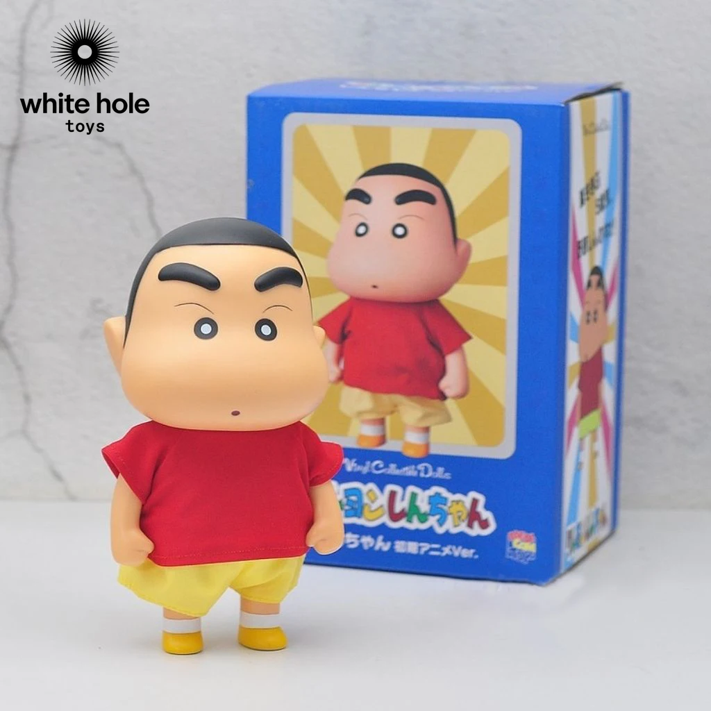 

Anime Crayon Shin-chan 20CM Kawaii Shin Figure CommonerAction Figure Model GK Collectible Figurines Gifts for Boys and Girl