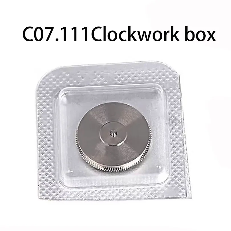 1pcs Watch accessories C07 original Swiss movement C07.111 movement Clockwork C07121Clockwork box Including mainspring