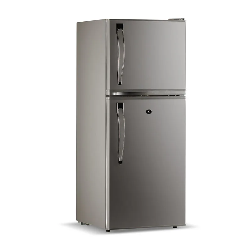 Home Use 125L Mini Fridge Double Door Upright Refrigerator Combined Freezer and Refrigerators