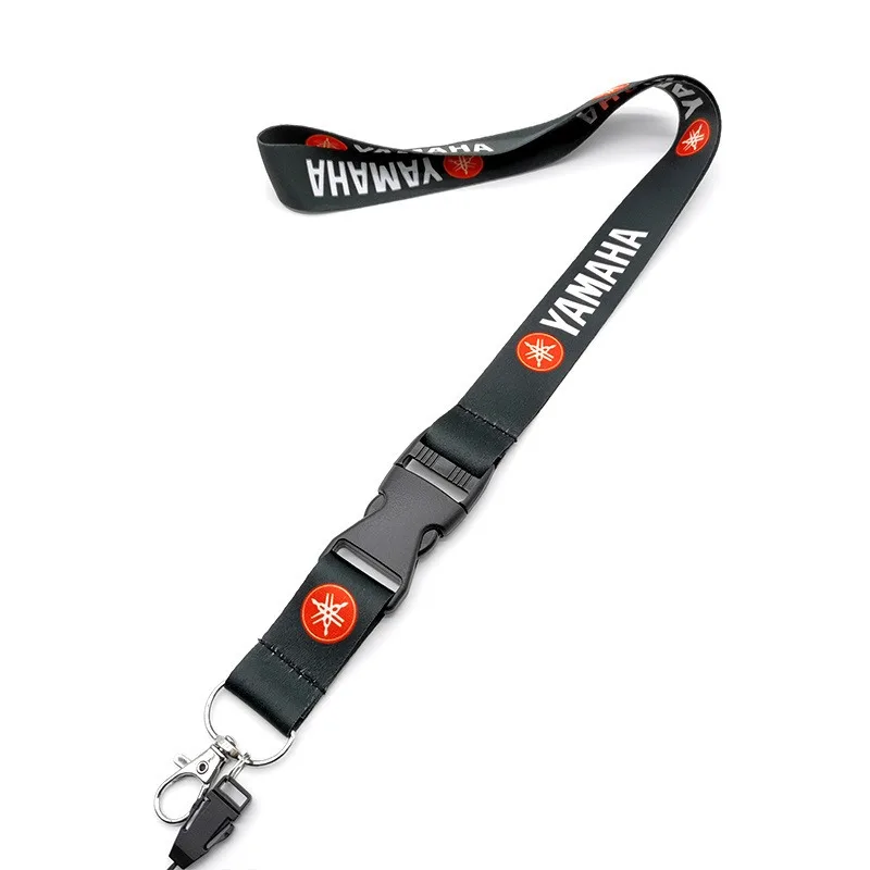 For Yamaha R1 R3 Motorrad Lanyard New Nylon Printing Emblem Black Style Keychain motorcycle accessories gadget auto Fashion Gift