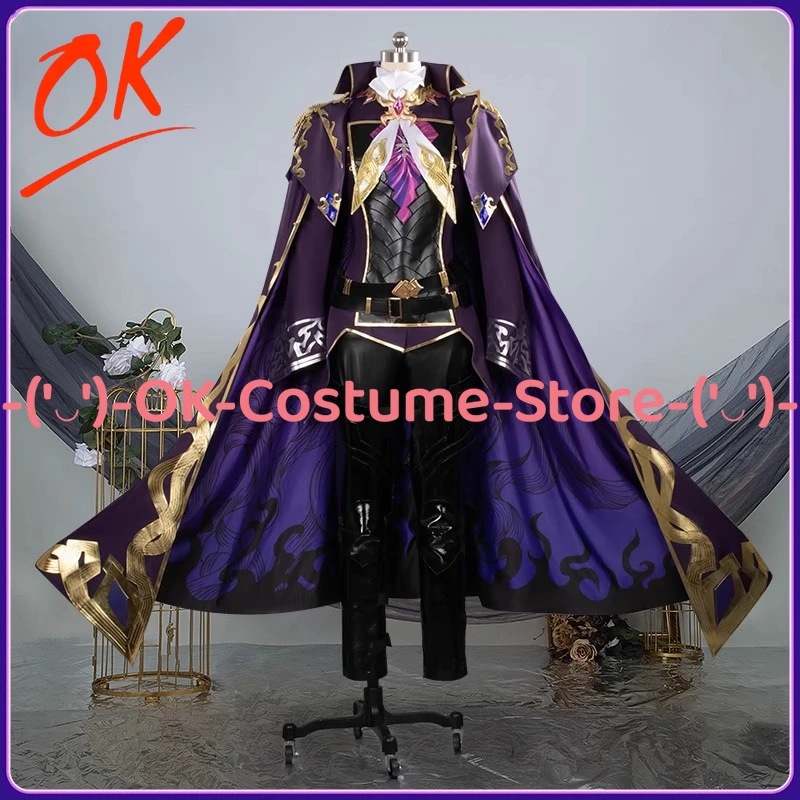 [Tamanho personalizado] Fate Grand Order Assassin Paraiso Edmond Dantes Cosplay Traje de personagem de jogo Uniforme de festa de Halloween