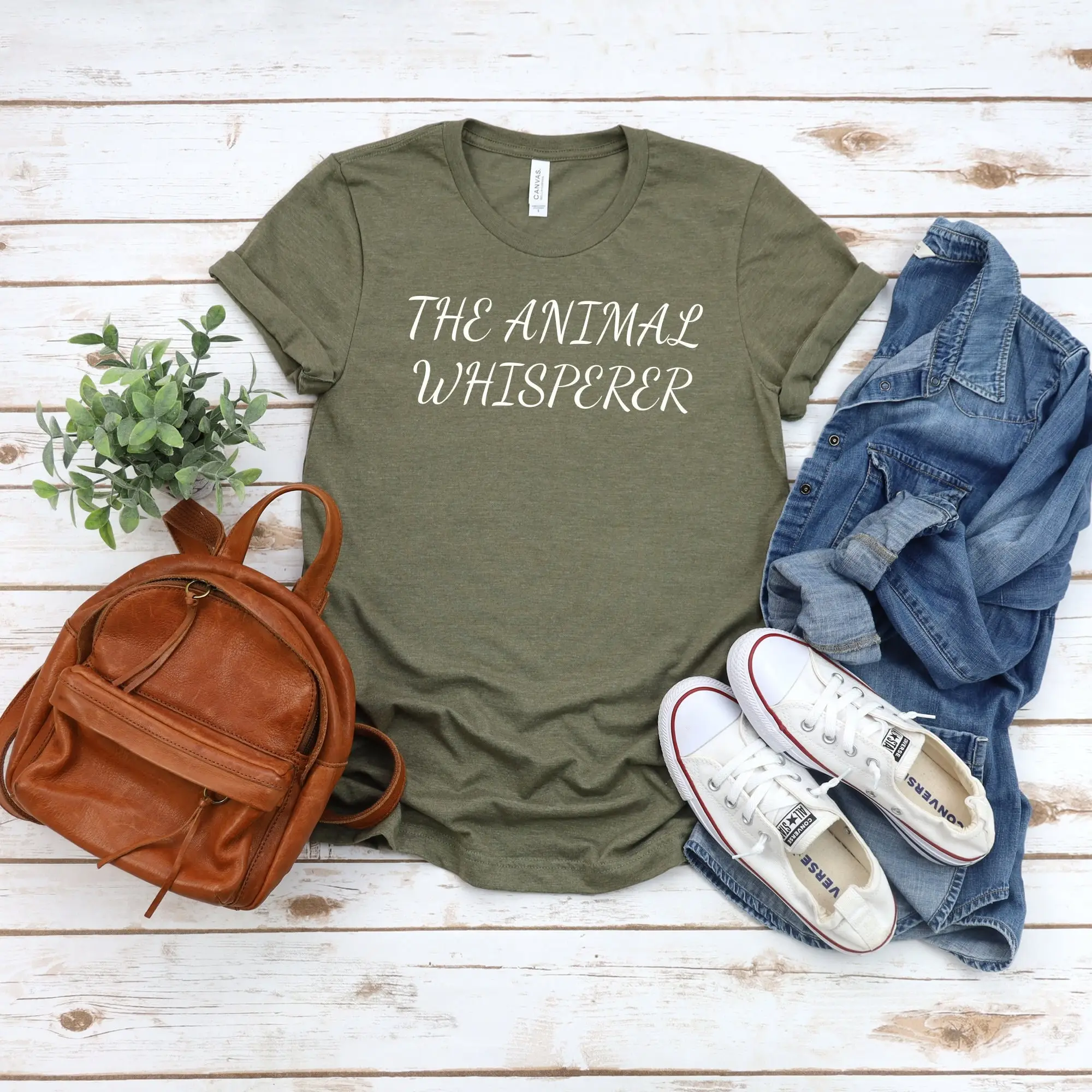 The Animal Whisperer T Shirt Funny For Veterinarian Personalized Future