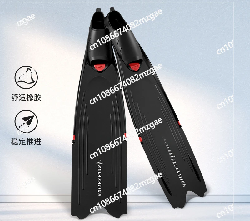 New Men's and Women's Free Diving PP Fins Fishing and Hunting Frog Shoes Comfortable, Flexible, Lightweight Swimming Long Fins