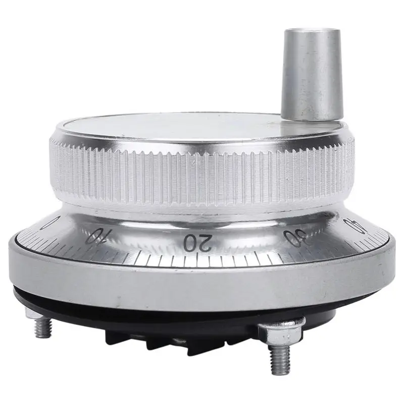 Easy Use 4X Hand Wheel Handle Kit 5V Manual Pulse Generator Cnc Machine Tool Rotary Encoder Electronic Hand Wheel,60Mm