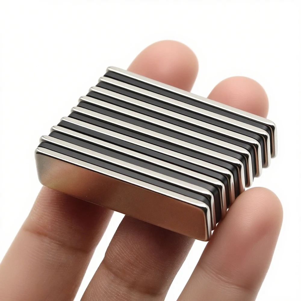 40x10x2mm Block Super Strong Neodymium Magnet N35 Powerful Magnetic NdfeB Permanent Refrigerator Magnet imanes DIY