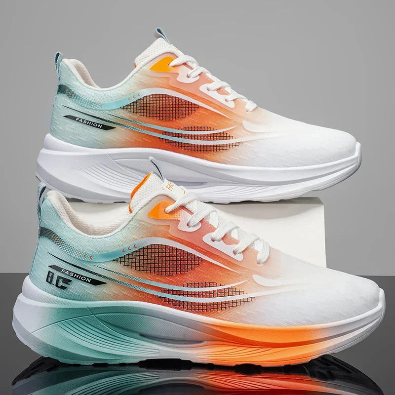 Herren-Laufschuhe: Atmungsaktives Mesh, verbesserte Version, bequeme, leichte High-Top-Sportsneaker für Frühling 2026 – Neue Schuhe