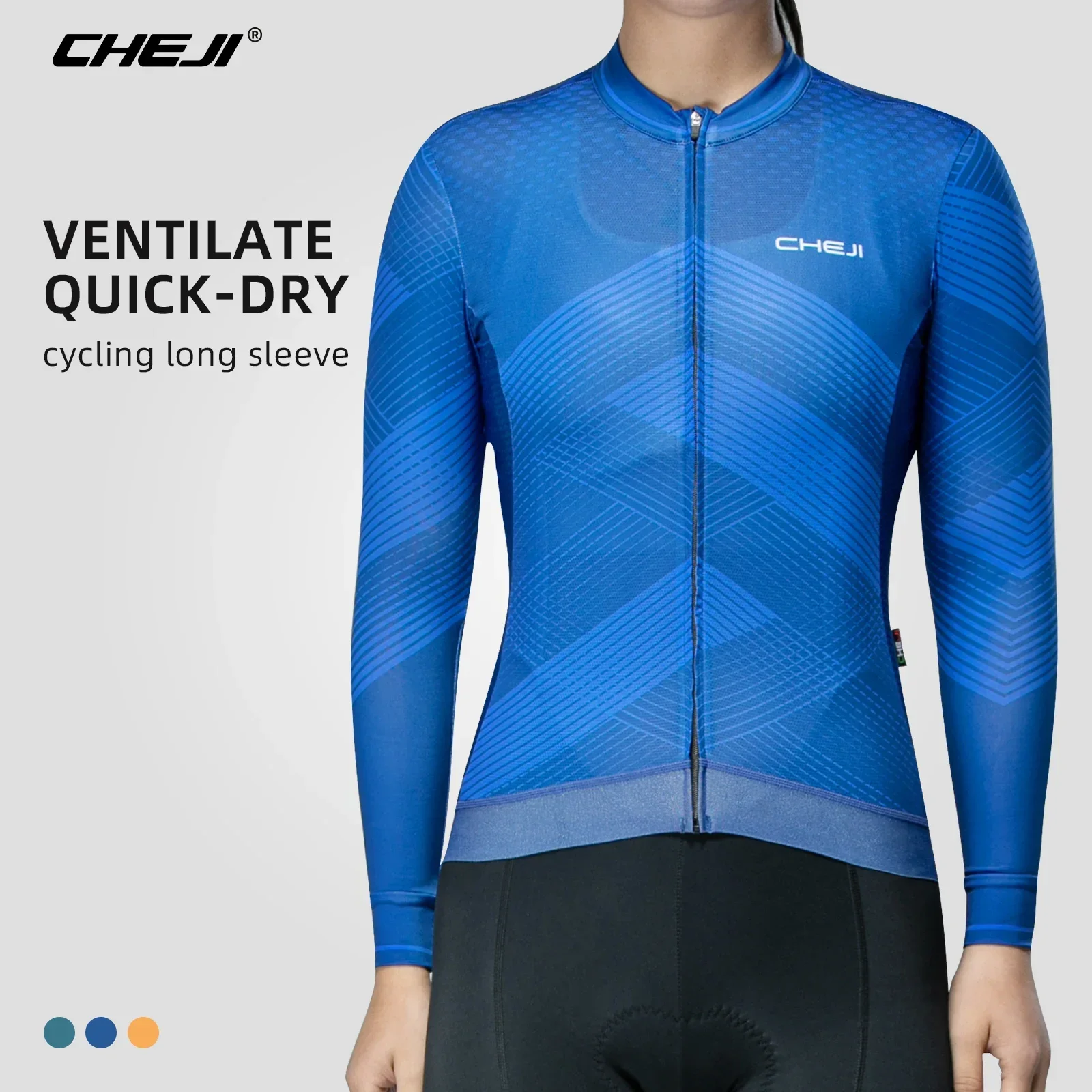 Cheji Cycling Jerseys Winter Fleece Warm Windproof Waterproof for Men/Women Cortavientos Clothing Running Bicycle Jacket 2024