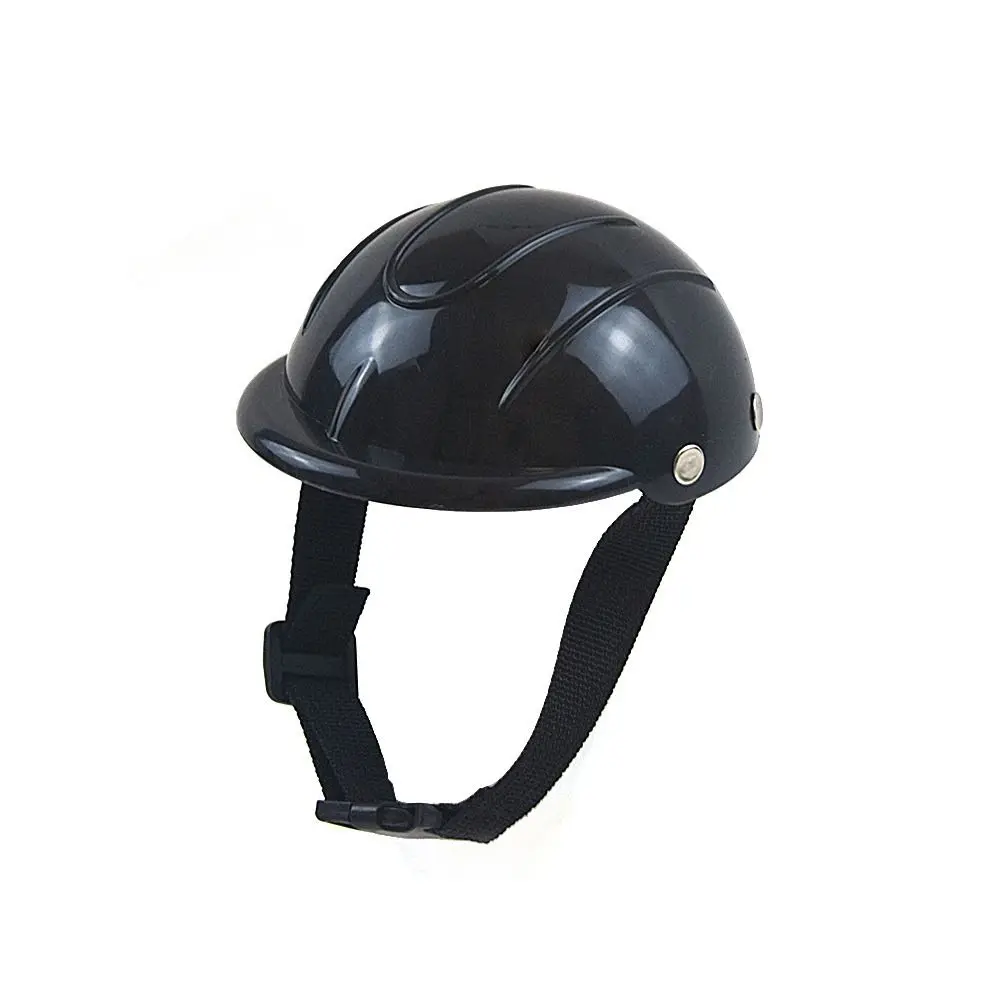 

Adjustable Dog Helmet Wear Resistant Windproof Pet Safety Helmets Plastic Breathable Pet Motorcycle Helmet Cap Travel