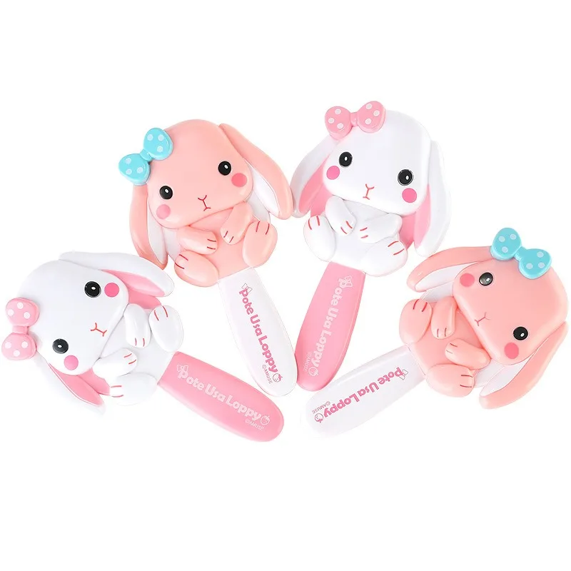 Peigne à cheveux sirène Kawaii pour filles – Peigne de massage à coussin d'air mignon, jouet et cadeau pour déguisement pour enfants