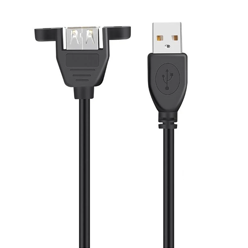 

652F USB 2.0 Male to Female Adapter Cable Converter Cord Quick Charging Wire Line Support 480Mbps Data Transmission Speed