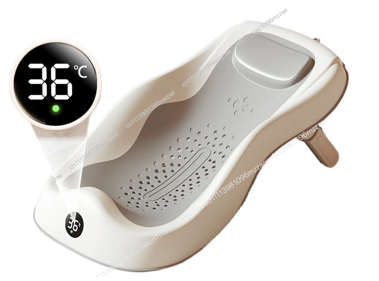 Baby Bath, Reclining, Newborn Rack, Bath Bed,  Artifact, Baby Can Sit and Lie in Bathtub, Mat, Seat