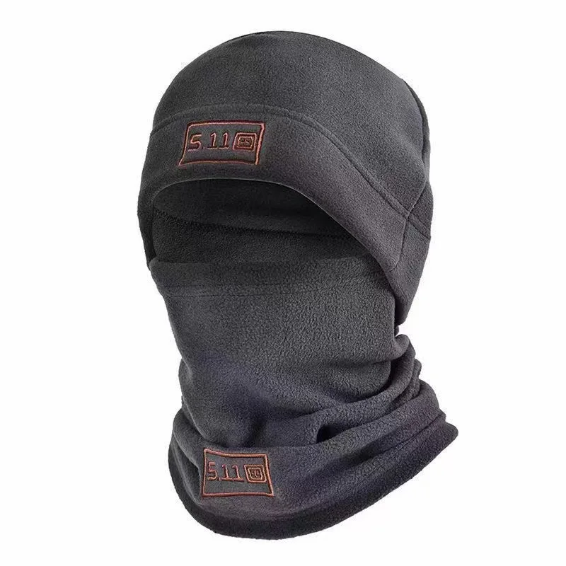 Czapetki czapek czapka polarowa i zestaw szalików głowica termiczna zakrywają zimowe ciepłe maska na twarz typu kominiarka kolarstwo sportowe ochraniacz szyi