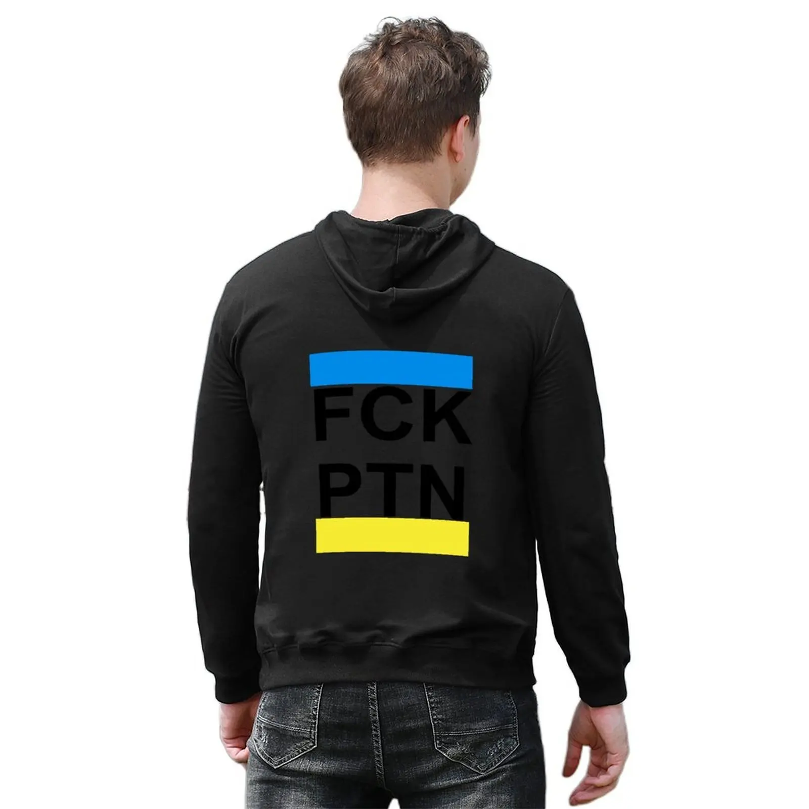 FCK PTN هوديي ملابس رجالي ملابس الخريف الكورية ملابس الرجال سترة الخريف الرجال رياضية