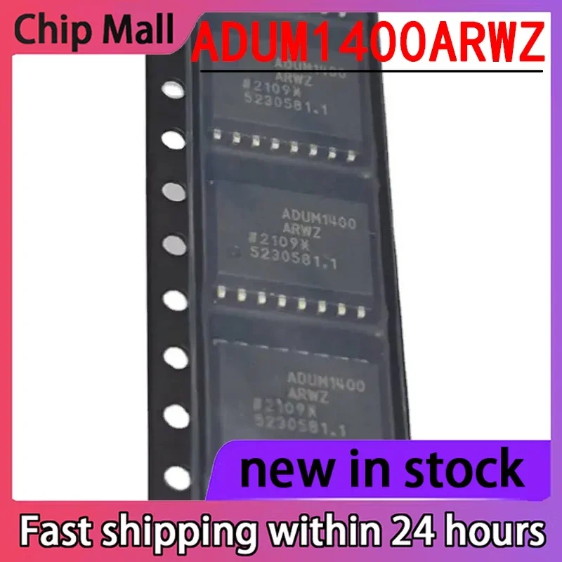 1PCS New ADUM1400ARWZ Packaged SOP-16 Four Channel Digital Isolator Chip in Stock