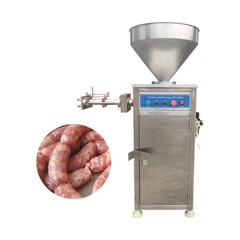 

Industrial Automatic Big Electric Sausage Stuffing Filling Production Line Twister Maker Sausages Filler Stuffer Make Machine