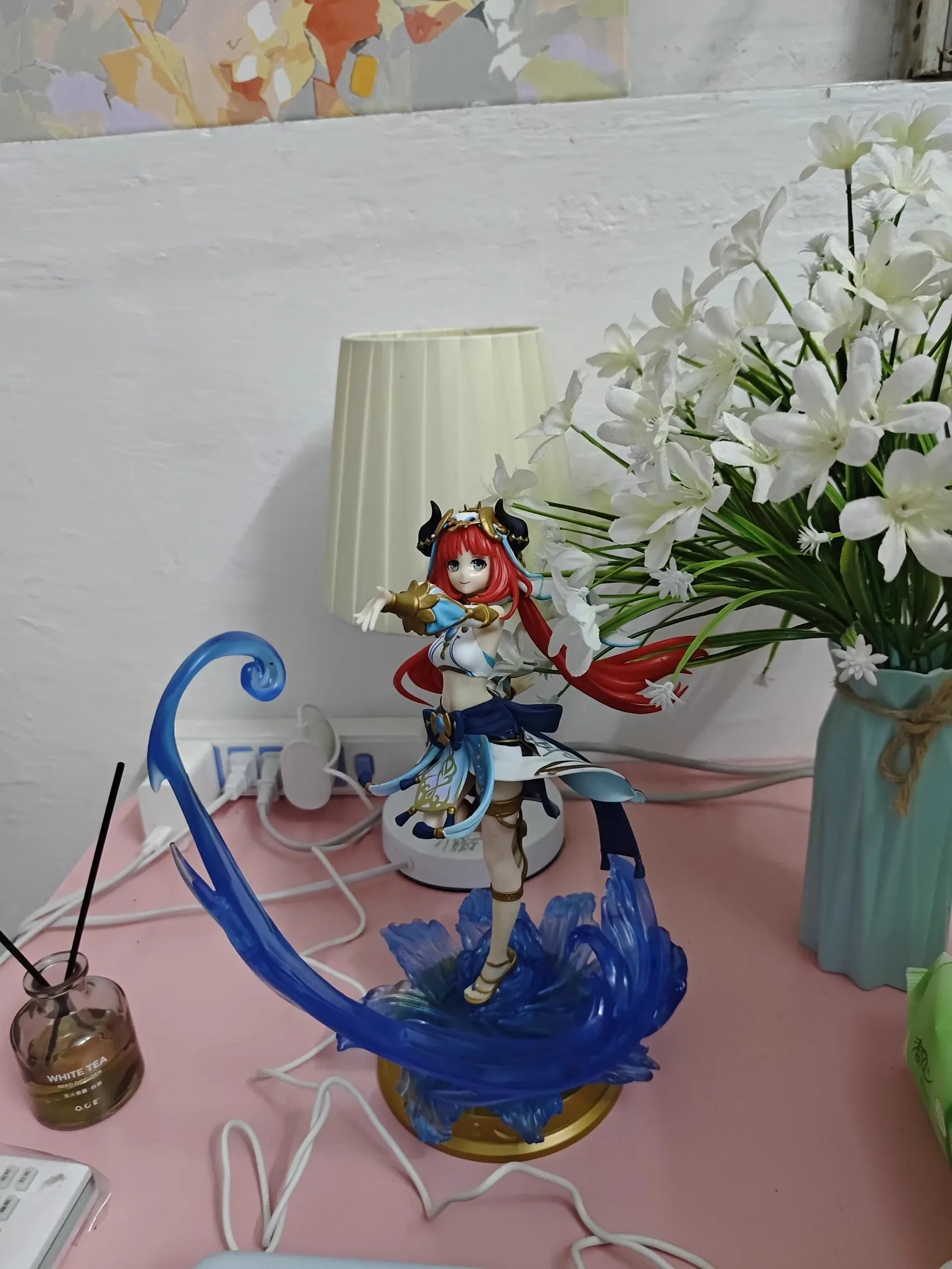 27 cm Genshin Impact PVC Anime Figur Nilou Modell Puppe Figur Action Figur Modell Desktop Dekoration Sammlerstück Spielzeug Geschenk
