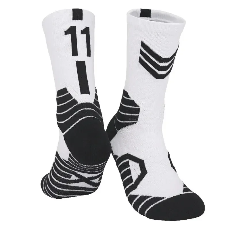 Professional Basketball Socks Men Thickened Mid-calf Children Anti-slip High-calf Towel Bottom Sports Socks Polypropylene Fabric