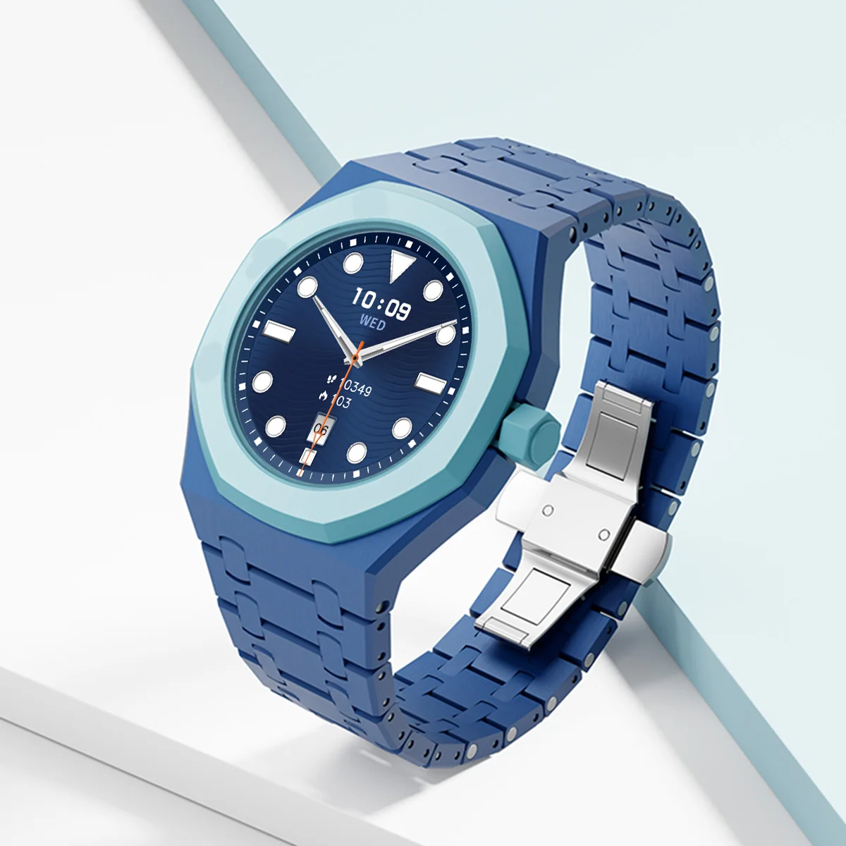 Luxury Modification Kit for Swatch X AP Royal POP Ceramic Band Biomaterials Watch Case Strap Pocket Changer To Wristwatch Cover view 2