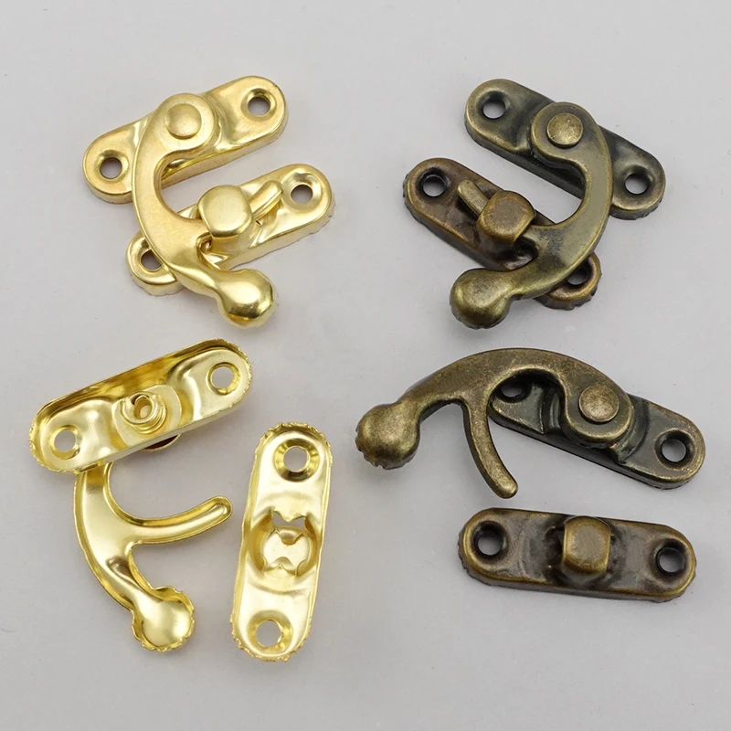 

Пряжка A026, маленький замок из бычьего рога, пряжка с крючком, деревянная коробка, мебельная фурнитура, аксессуары, рыболовный крючок, пряжка для подарочной коробки