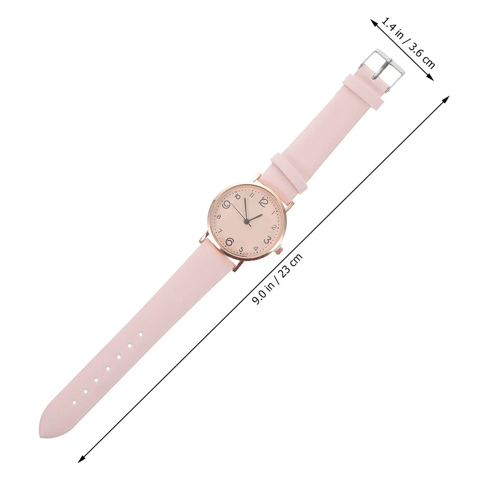 

Женские кварцевые часы в простом стиле с ремешком из искусственной кожи, элегантные наручные часы для повседневной носки, вечеринок, свиданий, повседневного использования, украшение для женского запястья