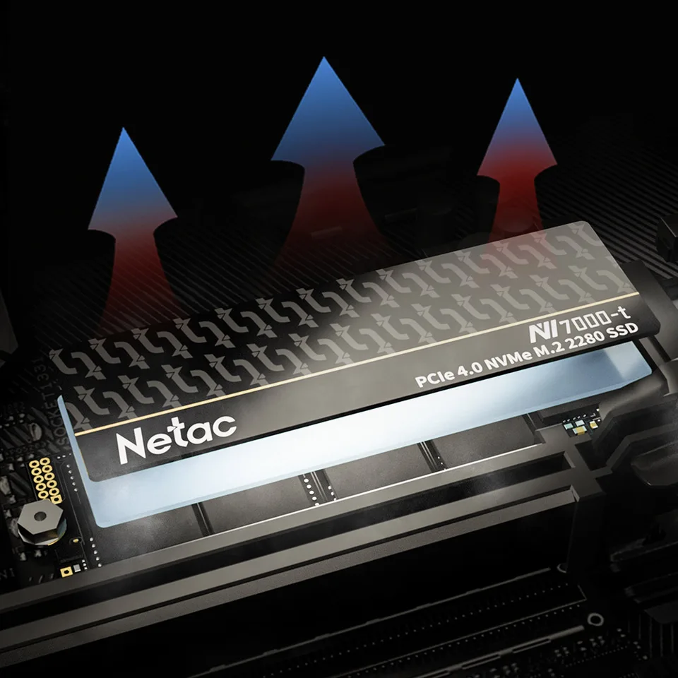 Netac 7400MB/s SSD NVMe M2 2TB 1TB 512GB 4TB Internal Solid State