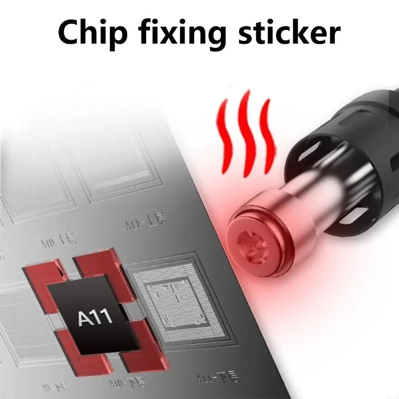 

Pre Cut Mesh Chip Holder 3D Heat Resistant Adhesive Sheets For Electronic Device