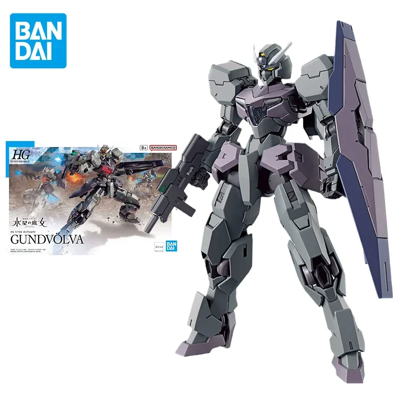 

Bandai Original GUNDAM Anime The Witch From Mercury HG 1/144 GUNDVOLVA Action Figure Toys Collectible Model Gifts for Children