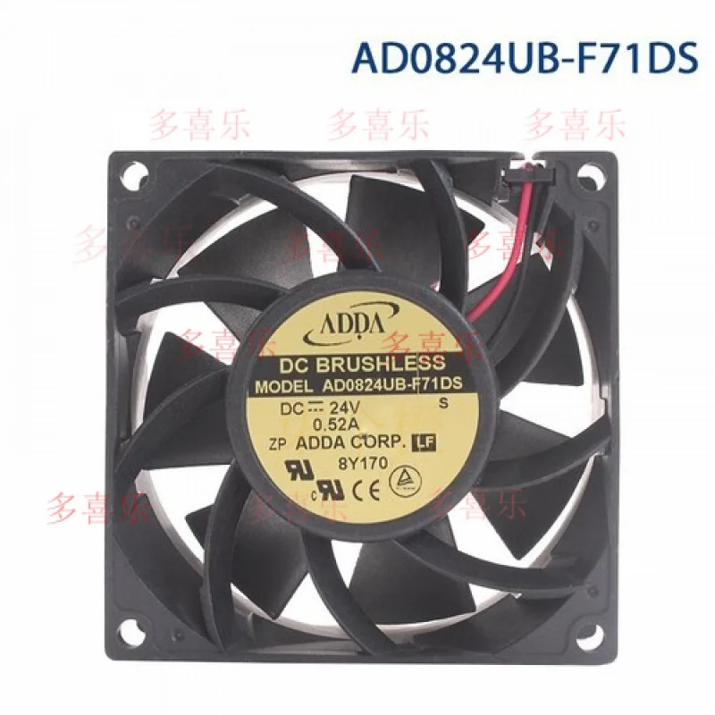 

EE for ADDA AD0824UB-F71DS 8038 24V 0.52A High airflow inverter cooling fan