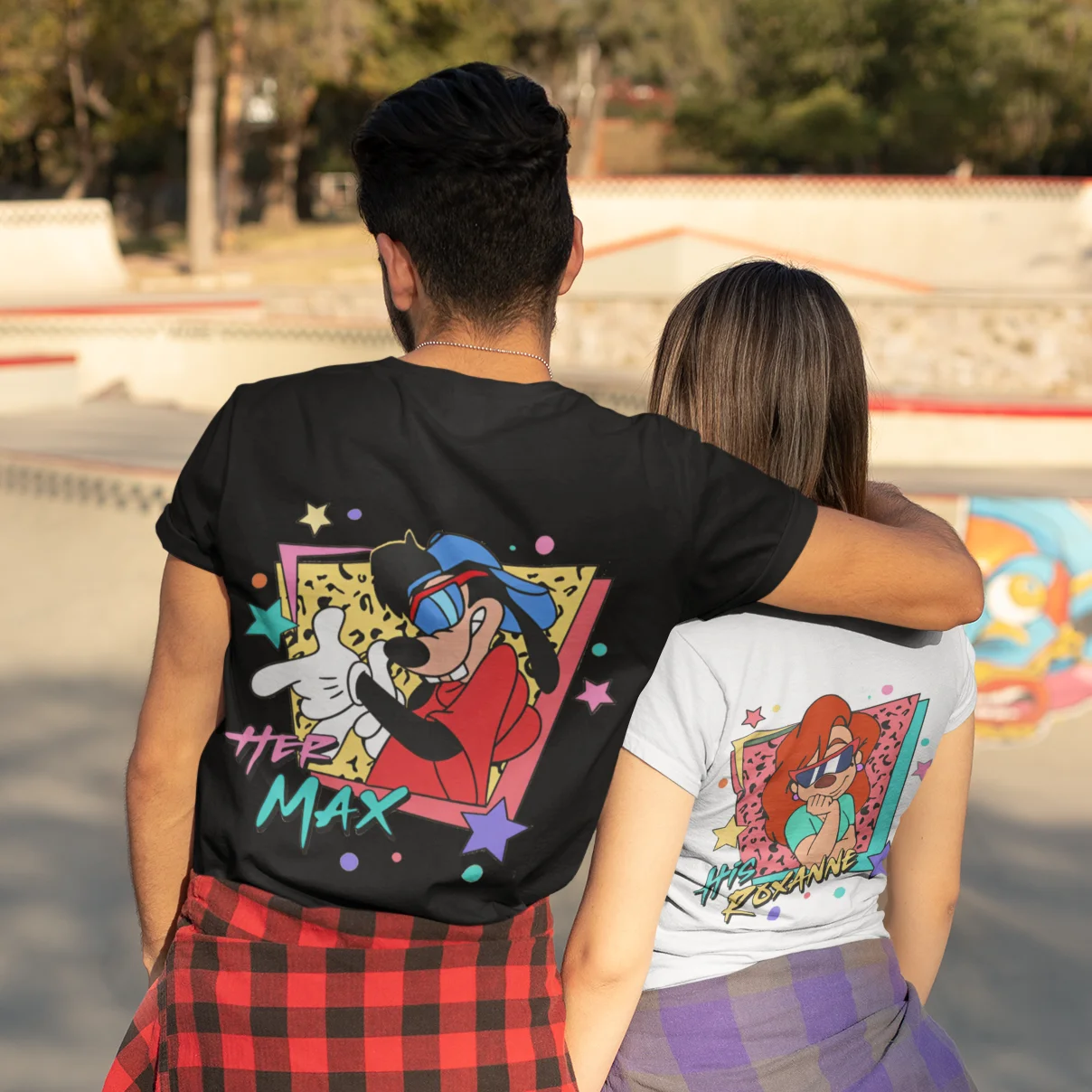 

His Roxanne And Her Max Comfort Colors T-shirt A Goofy Movie Shirt Disney Couple Matching Tee Max and Roxanne Disneyland Trip