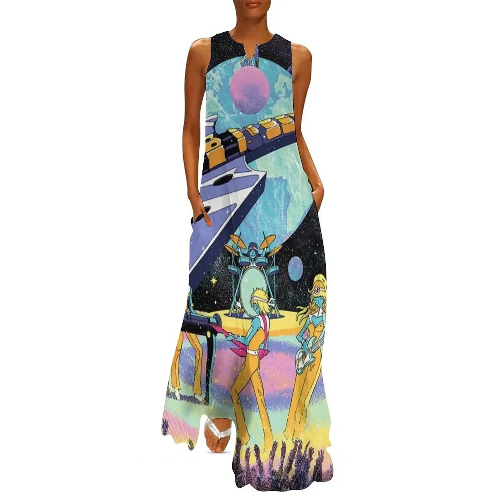 

guitars hero Long Dress Casual dresses dress for woman dresses women summer 2025 long dress women summer