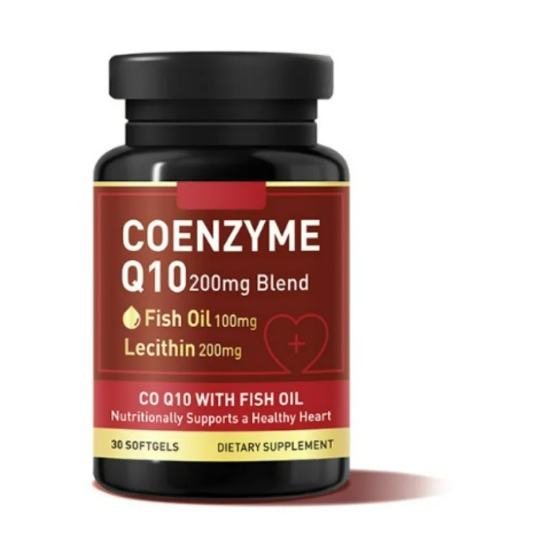 

Original CoQ10 Fish Oil Softgels Dietary Supplement for Heart Health Support